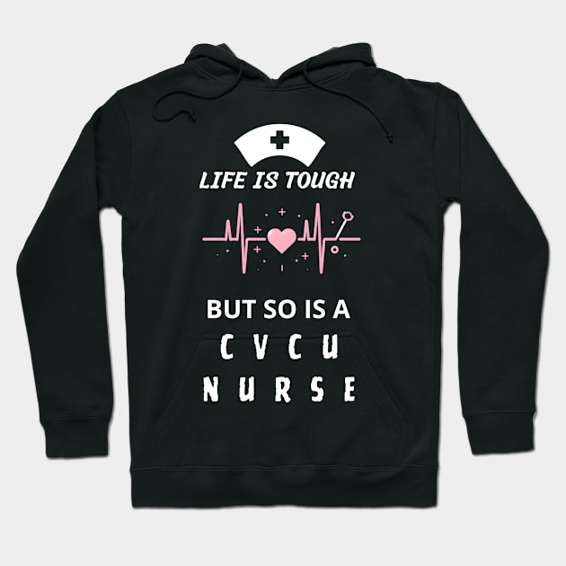 cvcu nurse strong gift idea Hoodie by vaporgraphic